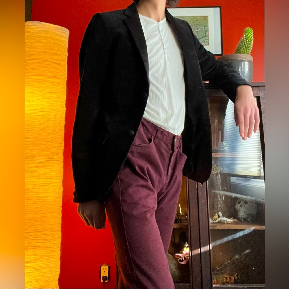 Burgundy Men’s Dress Pants